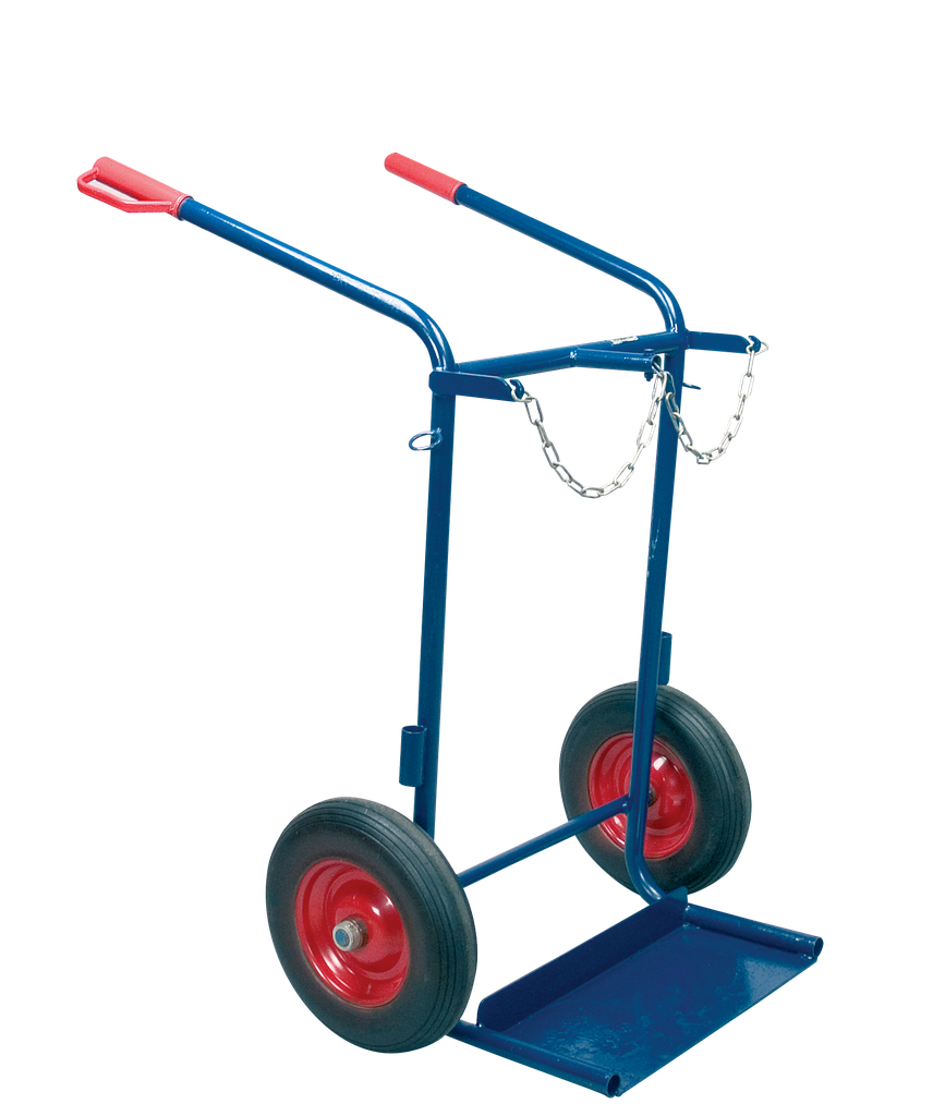 NIES Modellserie F5 Flaschenwagen mit Kranaufhängung für 2 x 50 l